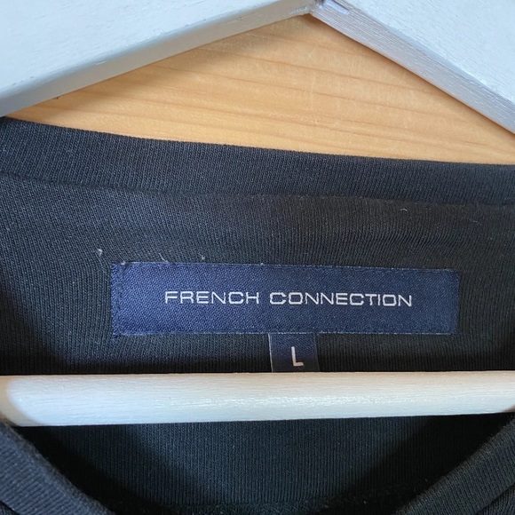 026 Vintage FCUK T Shirt 90s "FCUK Holiday" Grey Large - Picture 3 of 10